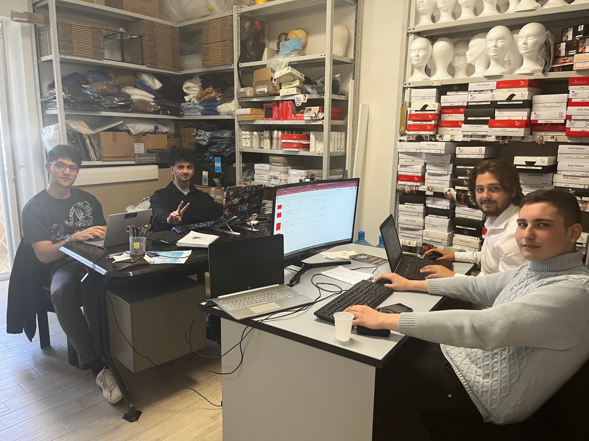 I primi anni di Resilience: il team al lavoro